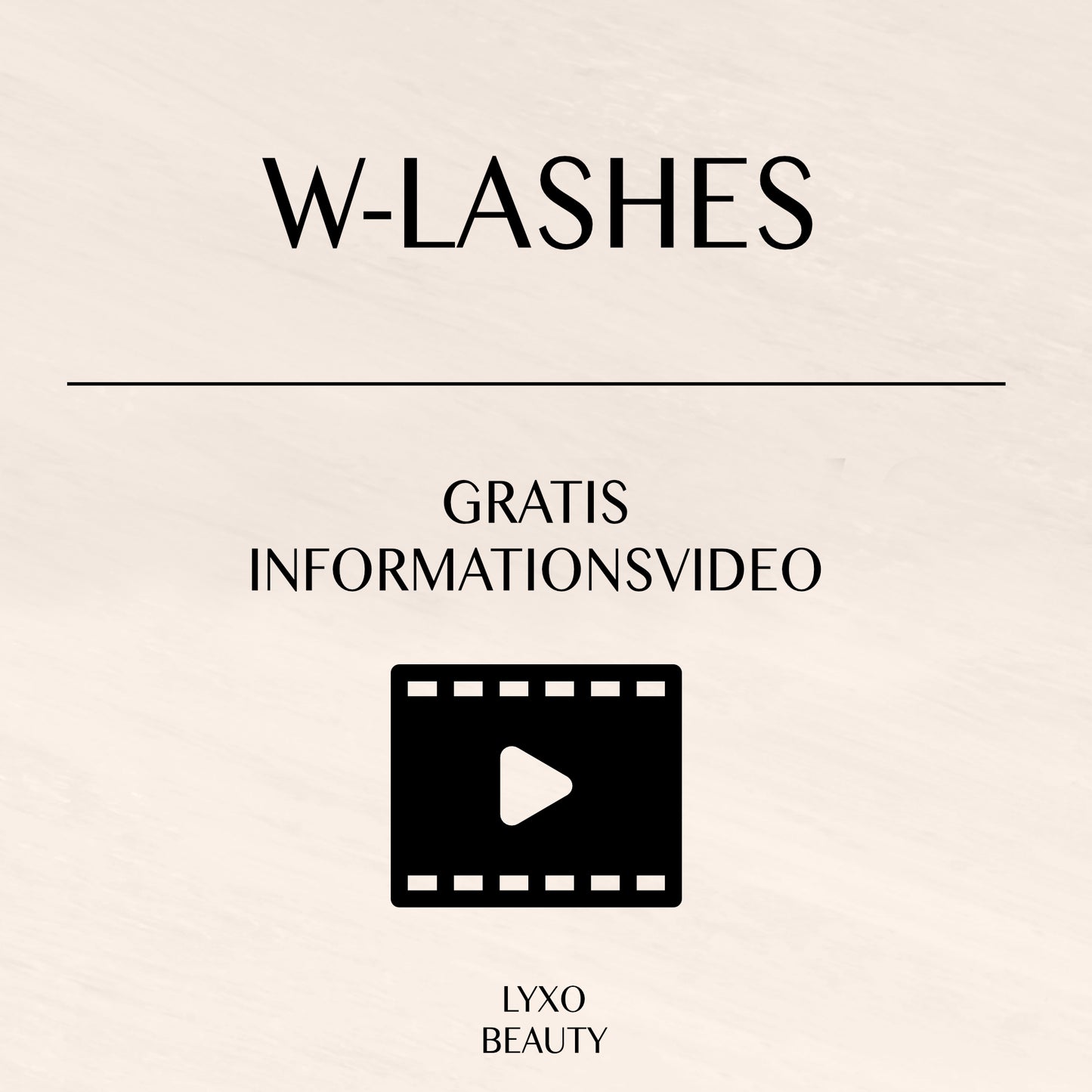W-LASHES | GRATIS INFORMATIONSVIDEO