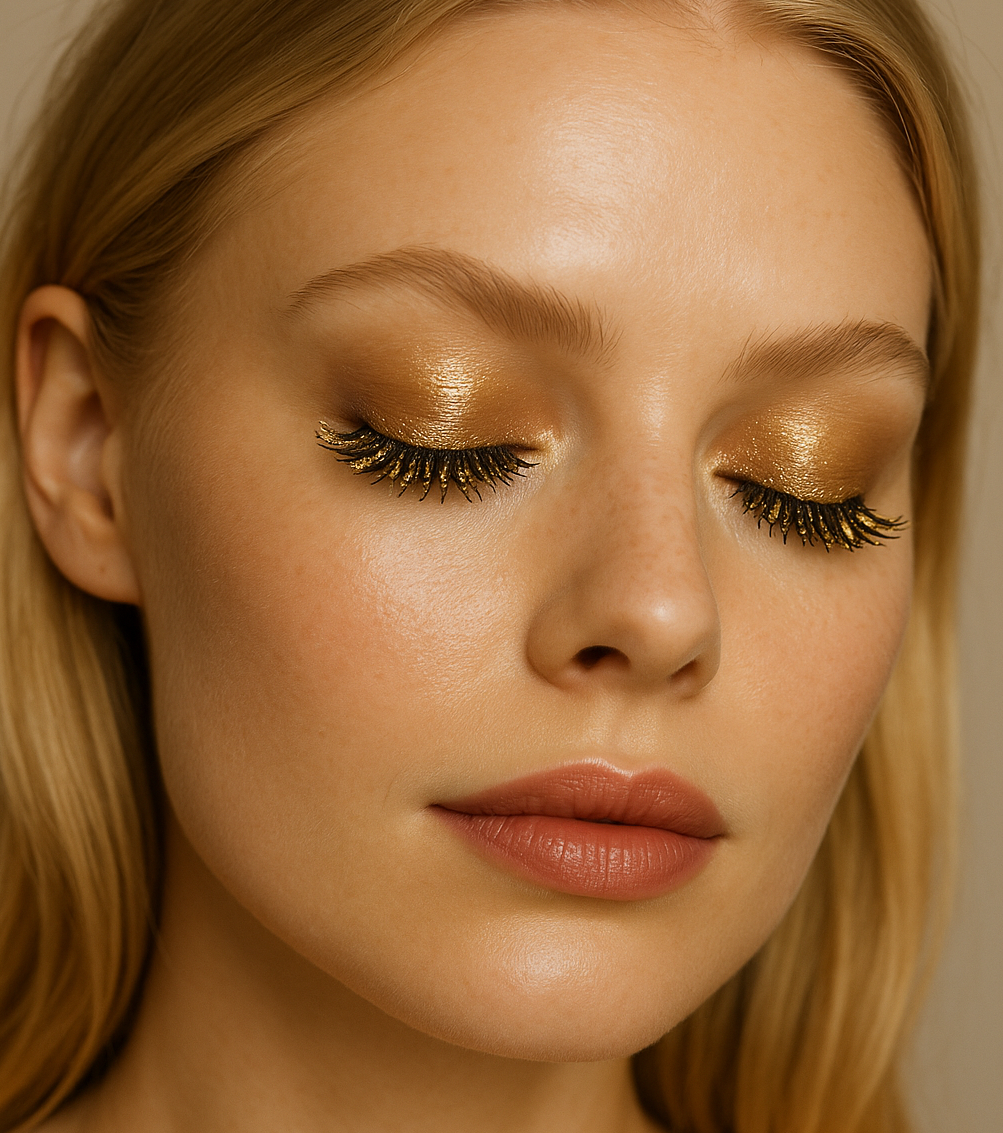 Glittrig mascara