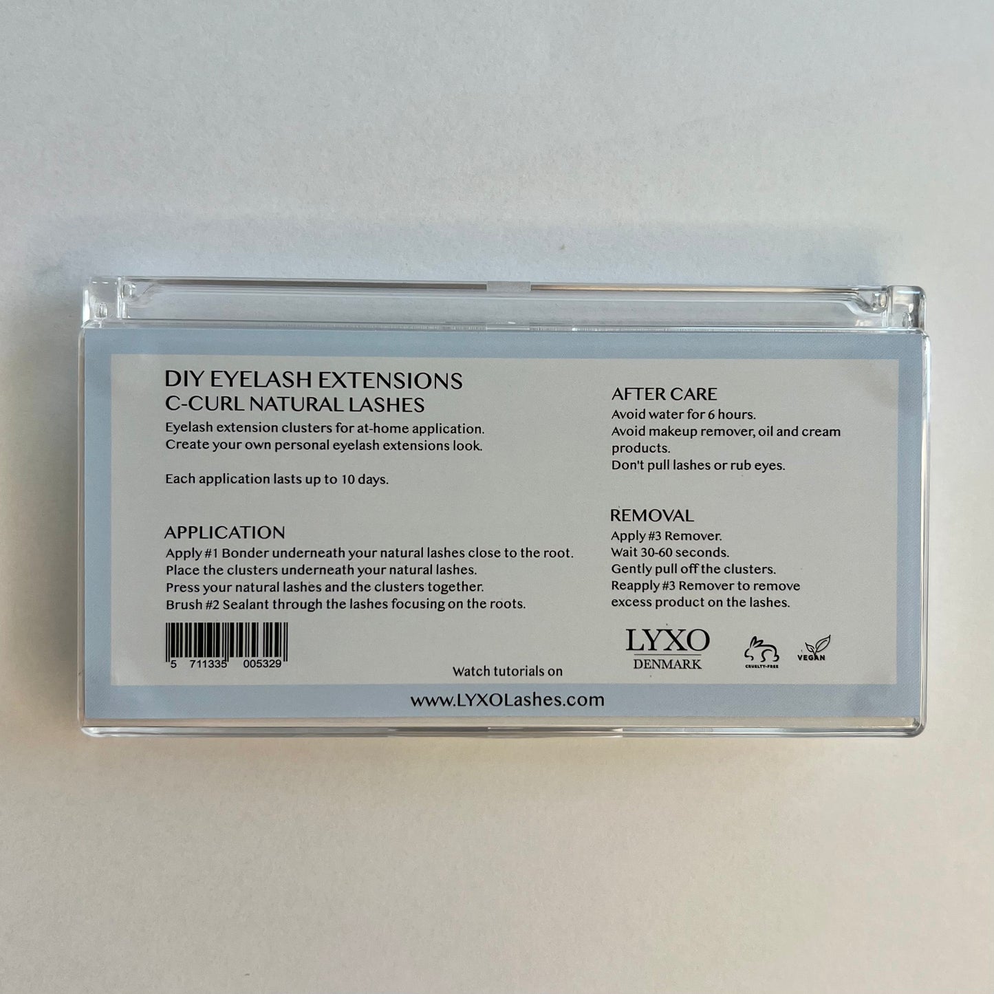 Naturliga C-curl Clusters/Fransar